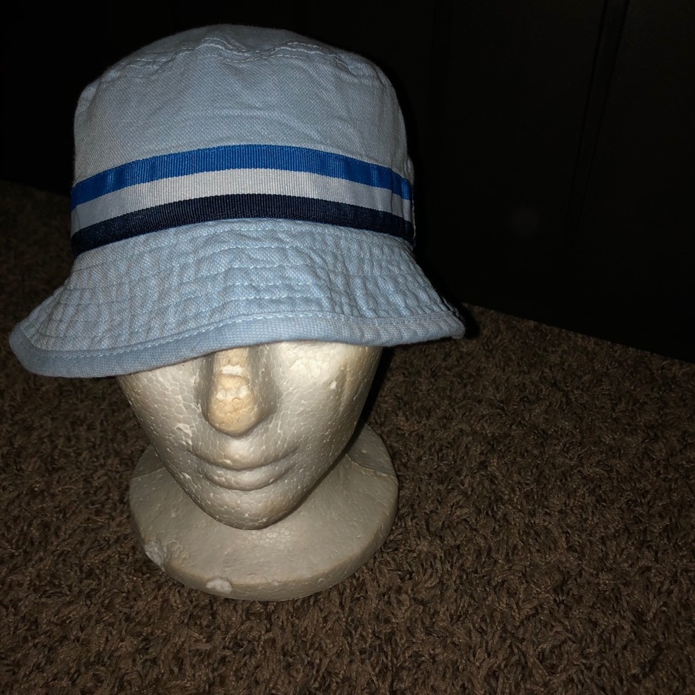 Blue hat